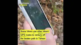 Dutch national rescued after being stranded in Taiwan mountains #shorts @tvbsworldtaiwannews