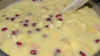 How to make Fresh Fruit salad with Creamy Custurd | ಅತೀ ಸುಲಭವಾಗಿ ಮನೆಯಲೇ ಮಾಡುವ ತಂಪಾದ fruit custurd