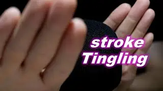 ASMR Facial Stroking and Scratching Tingling Massage