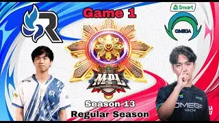 GAME 1 : RSG PH Vs Smart Omega I MPL PH Season13 I Regular Season Week1-Day2 #mpl