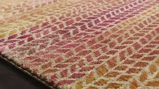 Dreamscape Rug in Orange & Sunset design by Loloi