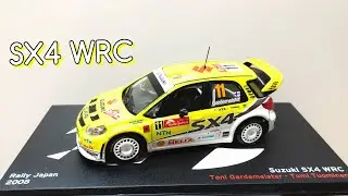 De Agostini RALLY CAR No.20 SUZUKI SX4 WRC Rally Japan 2008