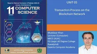 Transaction Process on the Blockchain Network