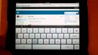 GDruck using Yammer on iPad