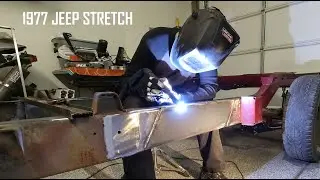 1977 JEEP Frame Stretch Time Lapse