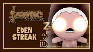 🔴 5 DEATH CERTIFICATE NA MESMA RUN - Eden Streak #9-10 - The Binding of Isaac Repentance+