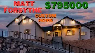 Matt Forsythe Custom Home Tour Cedar City Real Estate. Cedar City, Utah New Homes.