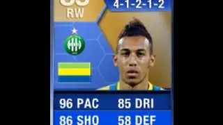 FIFA 13 TOTS AUBAMEYANG 85 Player Review & In Game Stats Ultimate Team