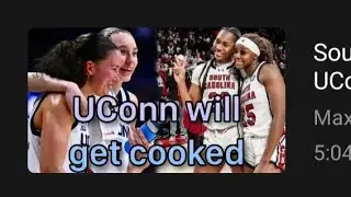 UCONN DEMOLISHED south carolina. 🤣&lrm;@maxpower247&nbsp; @espn @Overtime @uconnhuskies