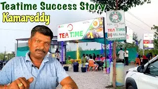 Tea Time Outlet in kamareddy | Earning Good Profits | Tea Time Success | Franchise Business #teatime