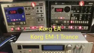 Korg EA-1 Korg EM-1 Trance
