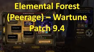 Elemental Forest (Peerage) - Wartune Patch 9.4