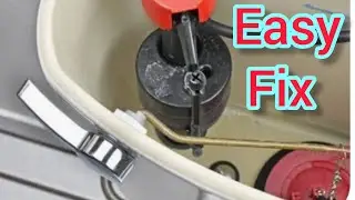 How To Replace A Broken Toilet Handle EASY