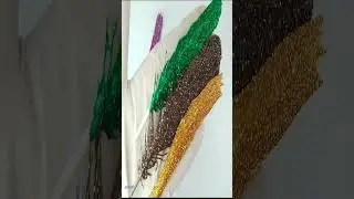 Glitter Feathers