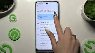 MOTOROLA Moto G75 5G에서 Google 비밀번호 자동완성 끄기