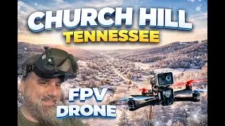 Snowy Church Hill, Tennessee | Cinematic FPV Drone Footage in Winter ❄️