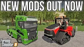 NEW MODS FS19! Missing Mods + Case IH Quadtrac Update! (6 Mods) | Farming Simulator 19