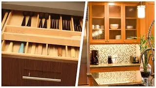 75 Orange Kitchen With Medium Tone Wood Cabinets Design Ideas You'll Love 🔴