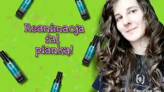 REANIMACJA SKRĘTU włos&oacute;w falowanych przy pomocy pianki TIGI Catwalk!