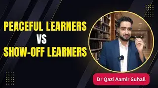 Peaceful Learners Vs Show-Off Learners| Why Calm Understanding Beats Stressful Competition in Life.