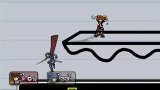 SSF2 Pictochat Stage Mod (Over Smashville)