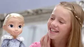 Die Eisk&ouml;nigin Singende Winter Elsa Disney Princess - Spielpuppe von Jakks Pacific
