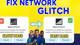 4 things you can do to fix Network glitch and lags in Efootball 2026! 😎 #efootball #efootball2026 