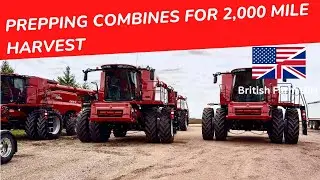 PREPPING COMBINES FOR THE 2,000 MILE HARVEST 2025 WITH PAPLOWS