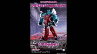 Dr Wu's Workshop Extreme Warfare DW-E55T Impact Wave (Supersonic and Explosion) #transformers #drwu
