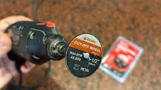 Superior Cuts! Rotary Tool Cut Off Wheels 32-Pack by EZARC