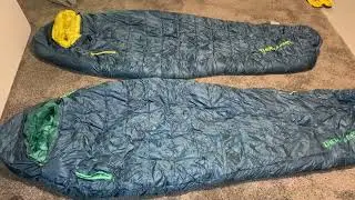 Thermarest Saros 20&deg; vs 32&deg; comparison