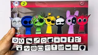 🌈Incredibox Sprunki x Corruptbox2 Grey Jevin Vineria Simon Pinki ASMR Phase 1vs2vs3vs4 squishy