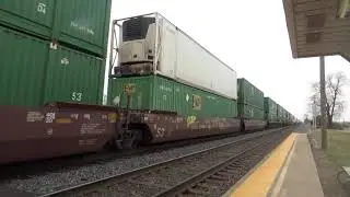 NS 294 with a pair of ES44DCs in Bryan, OH