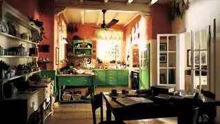 Country style kitchen design decorating ideas