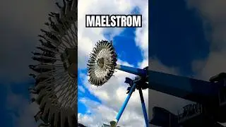 Would you brave Maelstrom ❓✨🤪 Gyro Swing Thrill Ride at Drayton Manor Park #maelstrom #draytonmanor