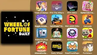 Wheel of Fortune Daily - Official TV show puzzles - Gameplay & Walkthrough iPad Pro (Apple Arcade)