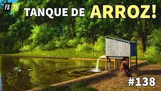#138 Começar do ZERO! CRIEI MEU PRIMEIRO CAMPO DE ARROZ! Farming Simulator 25