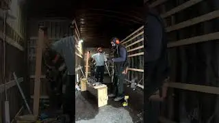 Масштабная реконструкция нашего контейнера! Угадайте, что получится? 🔨