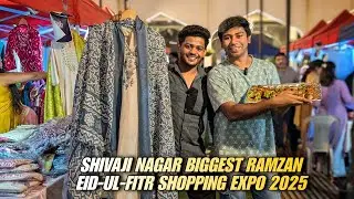 Bangalore Shivajinagar biggest Ramzan Eid-Ul-Fitr shopping expo 2025 midnight souk