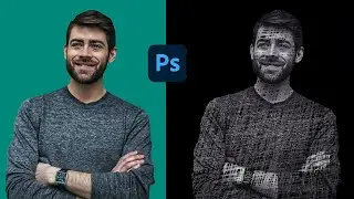 How To Create a Scribble Effect in Photoshop | Adobe creative craft | #Photoshop #tutorial