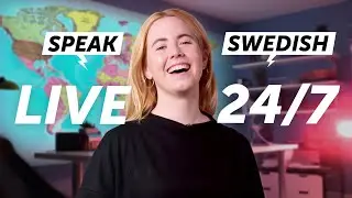 Speak Swedish 24/7 with SwedishPod101 TV 🔴 Live 24/7