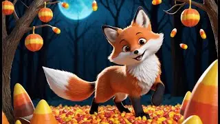 Fluffy Fox and the Candy Corn Forest | Fun Fox Song for Kids | Sweet Forest Adventure