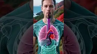 How Beach Plums Are Digested in the Body  #humanbody #ai #animation #Anatomy