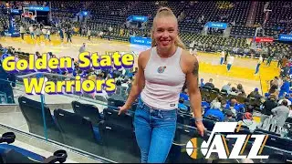 First time Chase Center...what's going on with Curry ?!