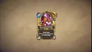 Hearthstone Sounds - I'm not as fragile as I look [The Glass Knight]