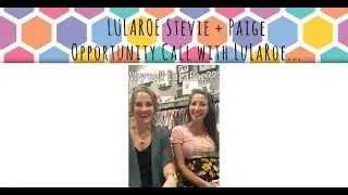 Opportunity Call with LuLaRoe!!!