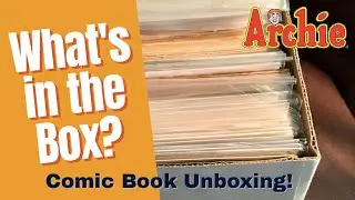 Unboxing Comics | Everything's Archie! Opening a half-box of nothing but 1950s Archie Comics!