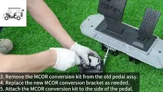 Installation: Brake Pedal and Accelerator Pedal Assembly for Club Car Precedent & Tempo |  Drive-up