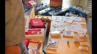 Cheap &ldquo;NuvoMed&rdquo; First Aid Kit from grocery store. 9-6-2025, 