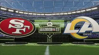 49ers vs Rams NFC Conference Championship Simulation (Madden 22 Next Gen)